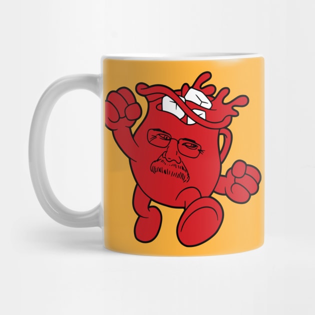 Andy Reid Kansas City Chiefs Kool Aid Man by RansomBergnaum